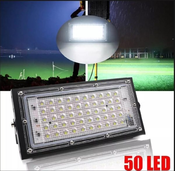 50w Led Flood Light Ip65 Waterproof Outdoor Garden Yard Floodlight Spotlight – 50 Led